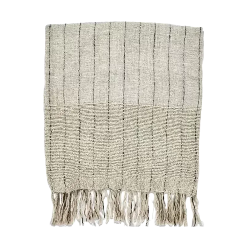 Newton plaid 130x170 cm, Natur Olsson & Jensen