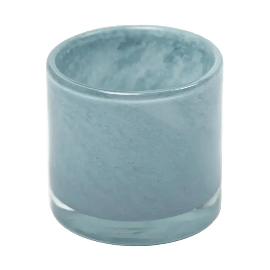 Nilla fyrfadsstage 10 cm, Lyseblå Olsson & Jensen