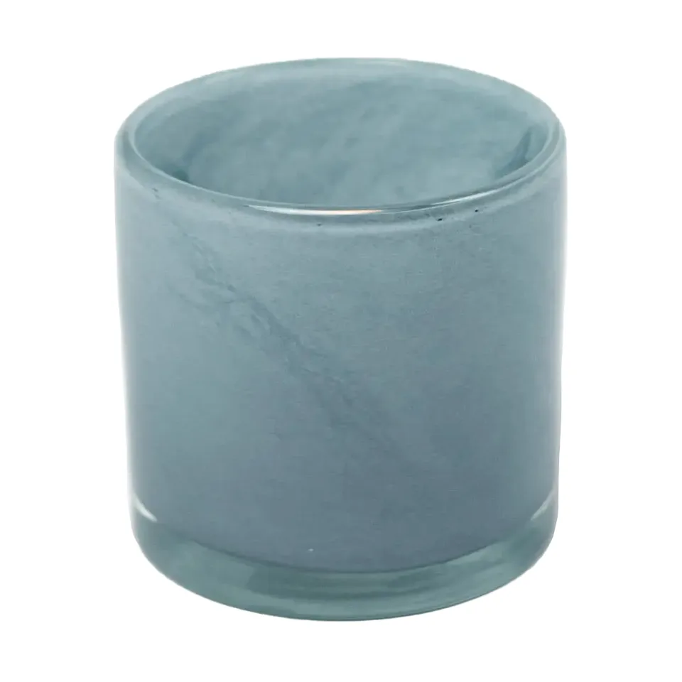 Nilla fyrfadsstage 12 cm, Lyseblå Olsson & Jensen