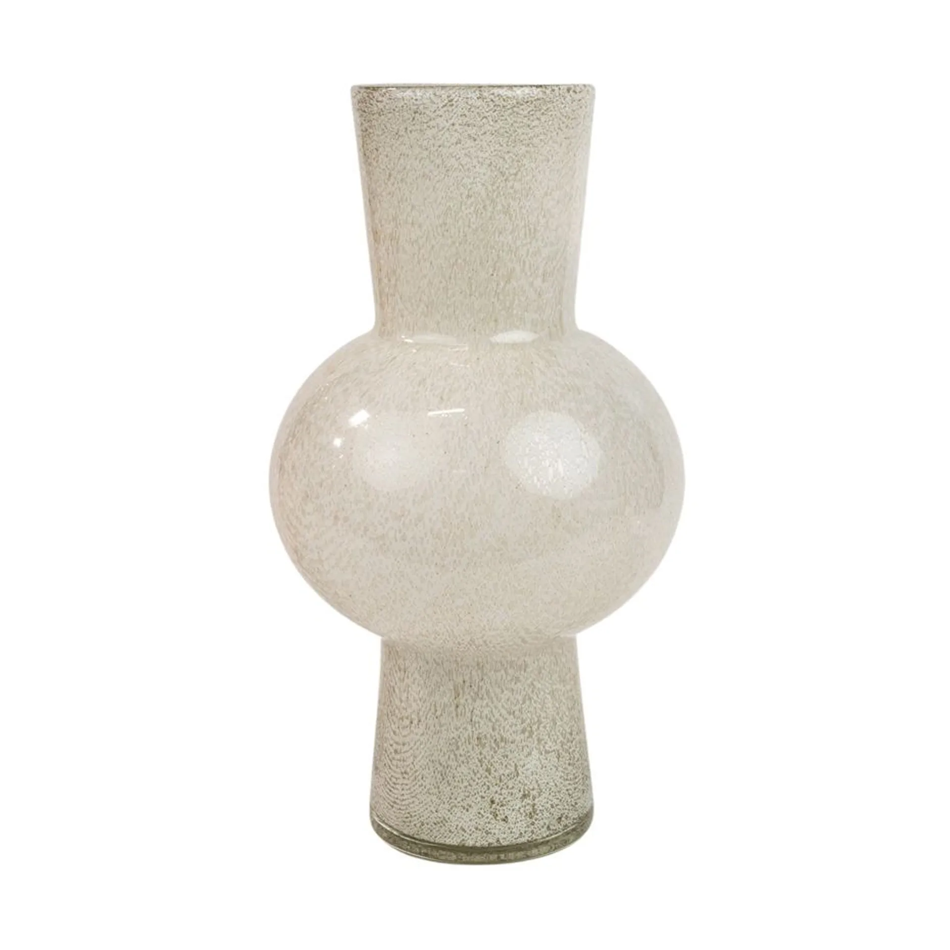 Spume vase 41 cm, Hvid Olsson & Jensen