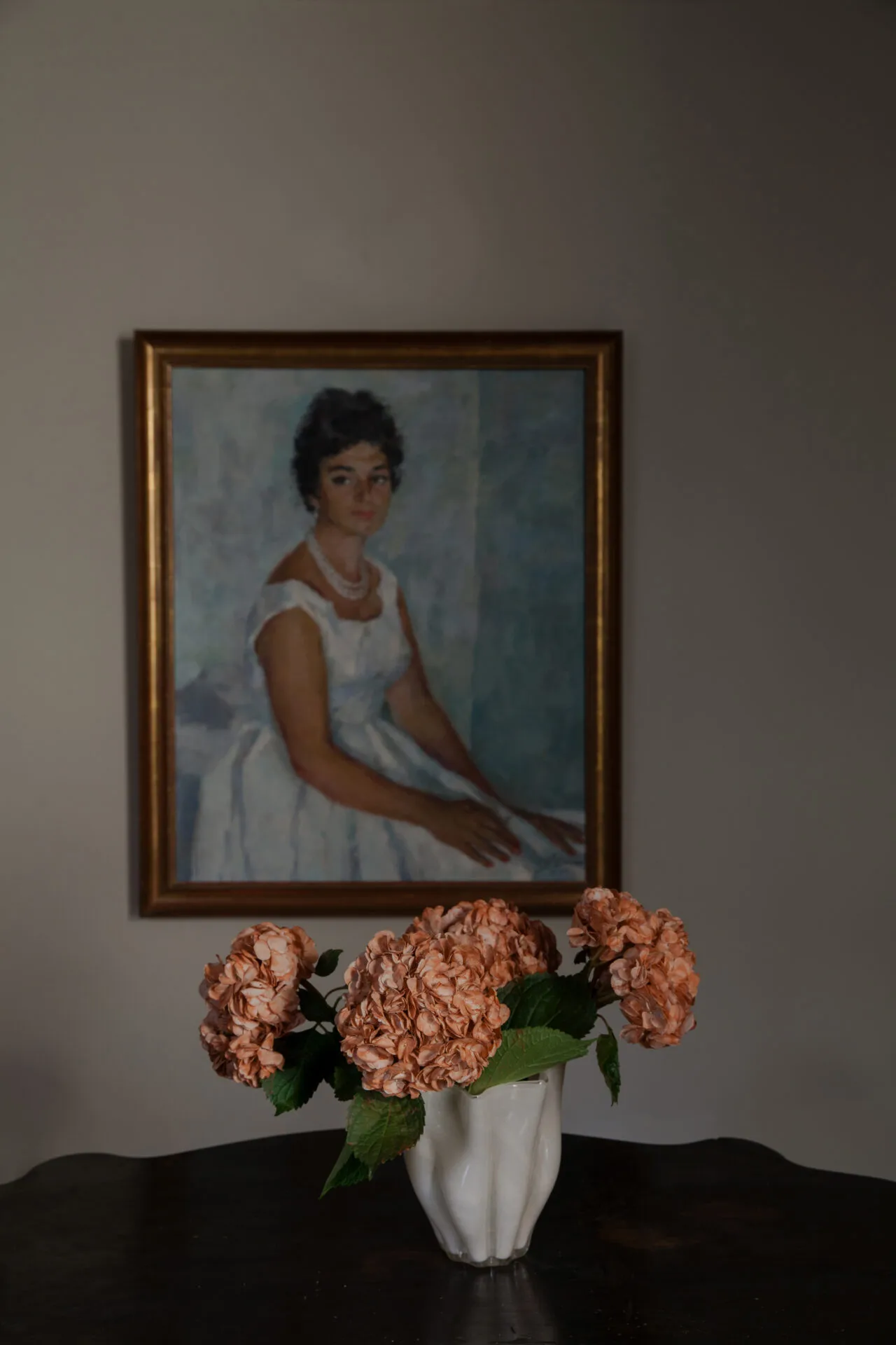 Tess vase 19,5 cm, Råhvid Olsson & Jensen