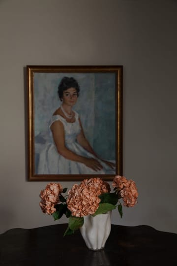 Tess vase 19,5 cm - Råhvid - Olsson & Jensen
