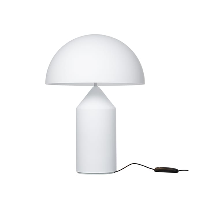 Atollo medium 235 bordlampe glas - Opal - Oluce