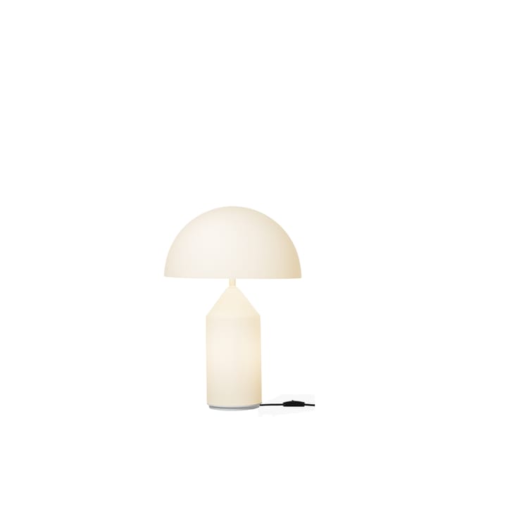 Atollo small 236 bordlampe glas, Opal Oluce