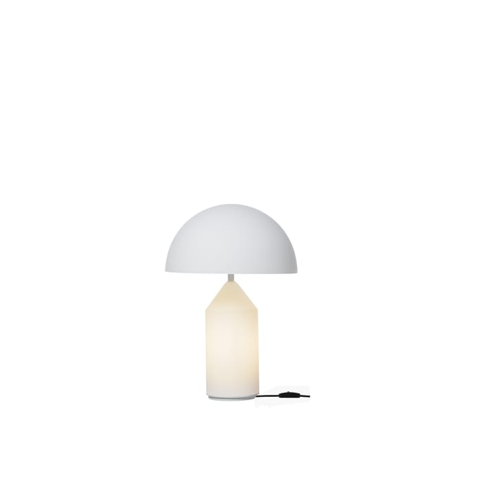 Atollo small 236 bordlampe glas, Opal Oluce