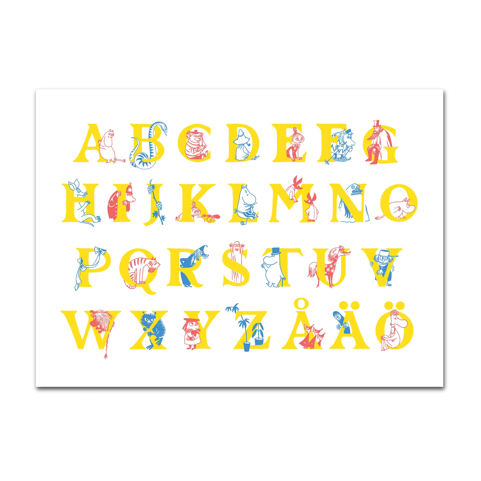 Mumi ABC dækkeserviet, 30x40 cm Opto Design