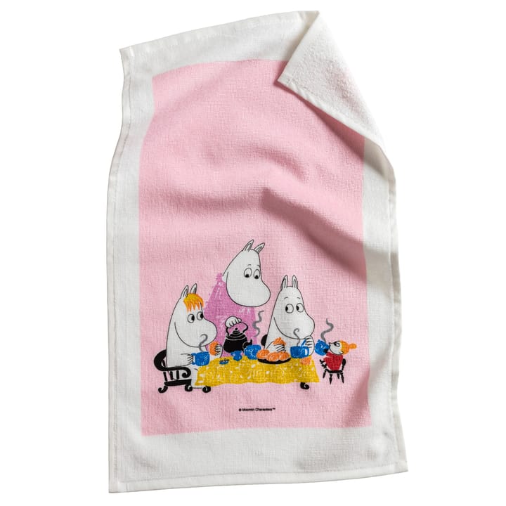Mumitroldene Tea party håndklæde - Pink - Opto Design