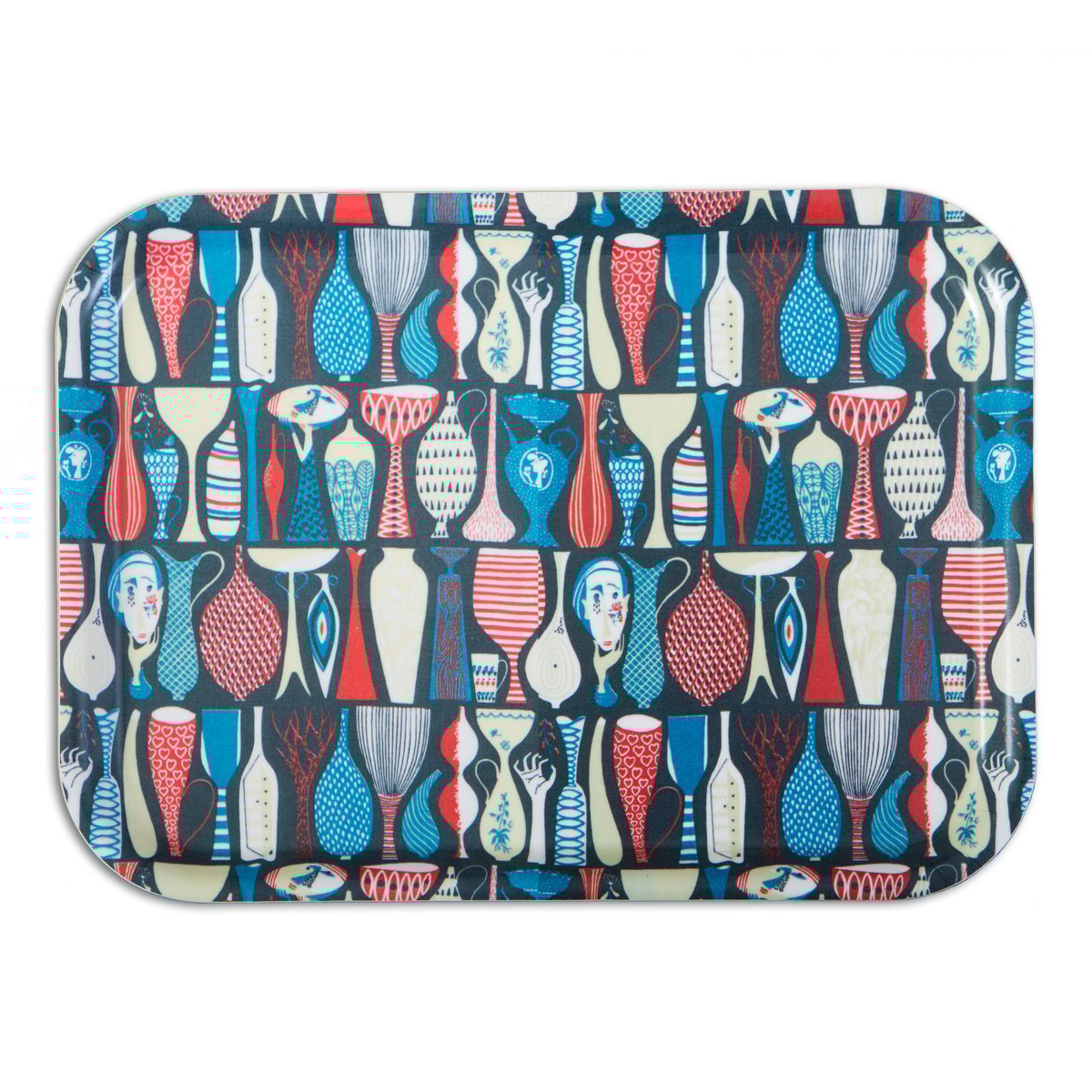 Opto Design Pottery bakke av Stig Lindberg 36x28 cm