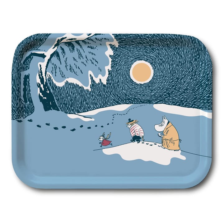 Snow Moonlight Mumi bakke vinter 2021 - 20x27 cm
​ - Opto Design