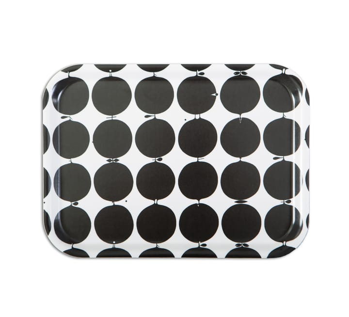 Tallyho bakke 36x28 cm - Black-white - Opto Design