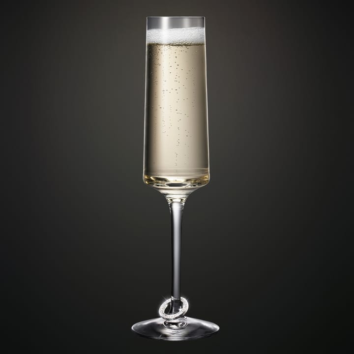 Amor Vincit Omnia glas - champagne flute 2 stk - Orrefors