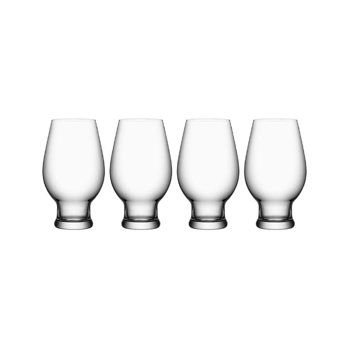 Beer IPA ølglas 4 stk - 47 cl - Orrefors