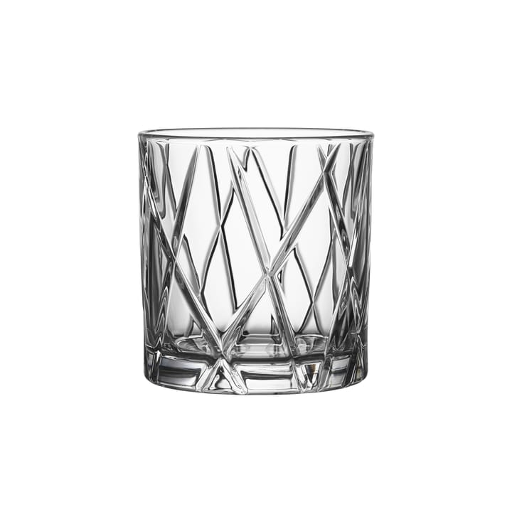City Double Old Fashioned glas 4-pak - 34 cl - Orrefors