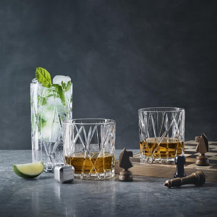 City Old Fashioned glas 4 stk, 24,5 cl Orrefors