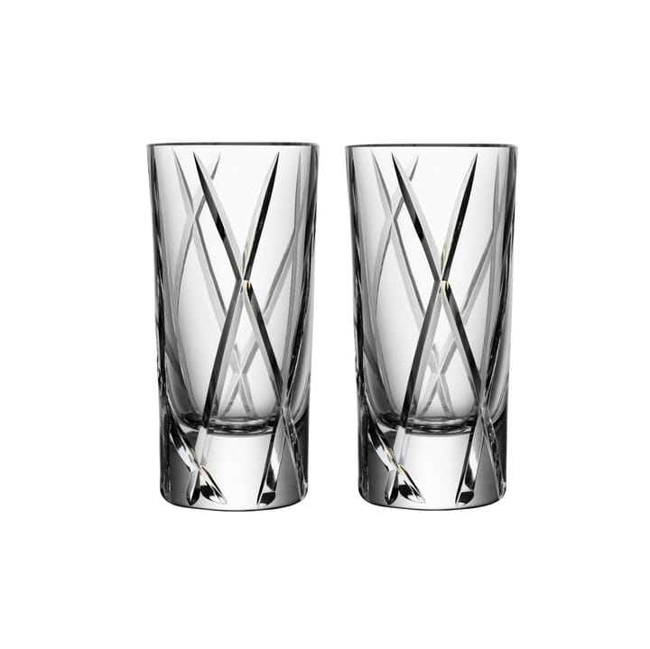 City shotglas - 2-pak - Orrefors