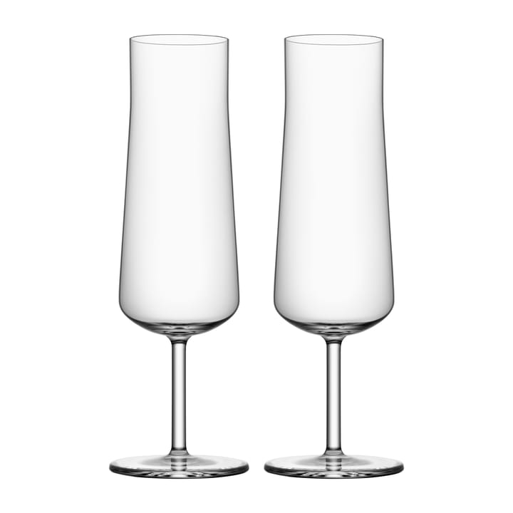 Informal champagneglas 22 cl 2-pak - Klar - Orrefors