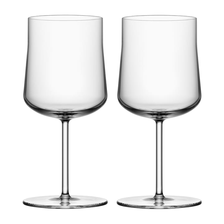 Informal glas på fod 36 cl 2-pak - Klar - Orrefors