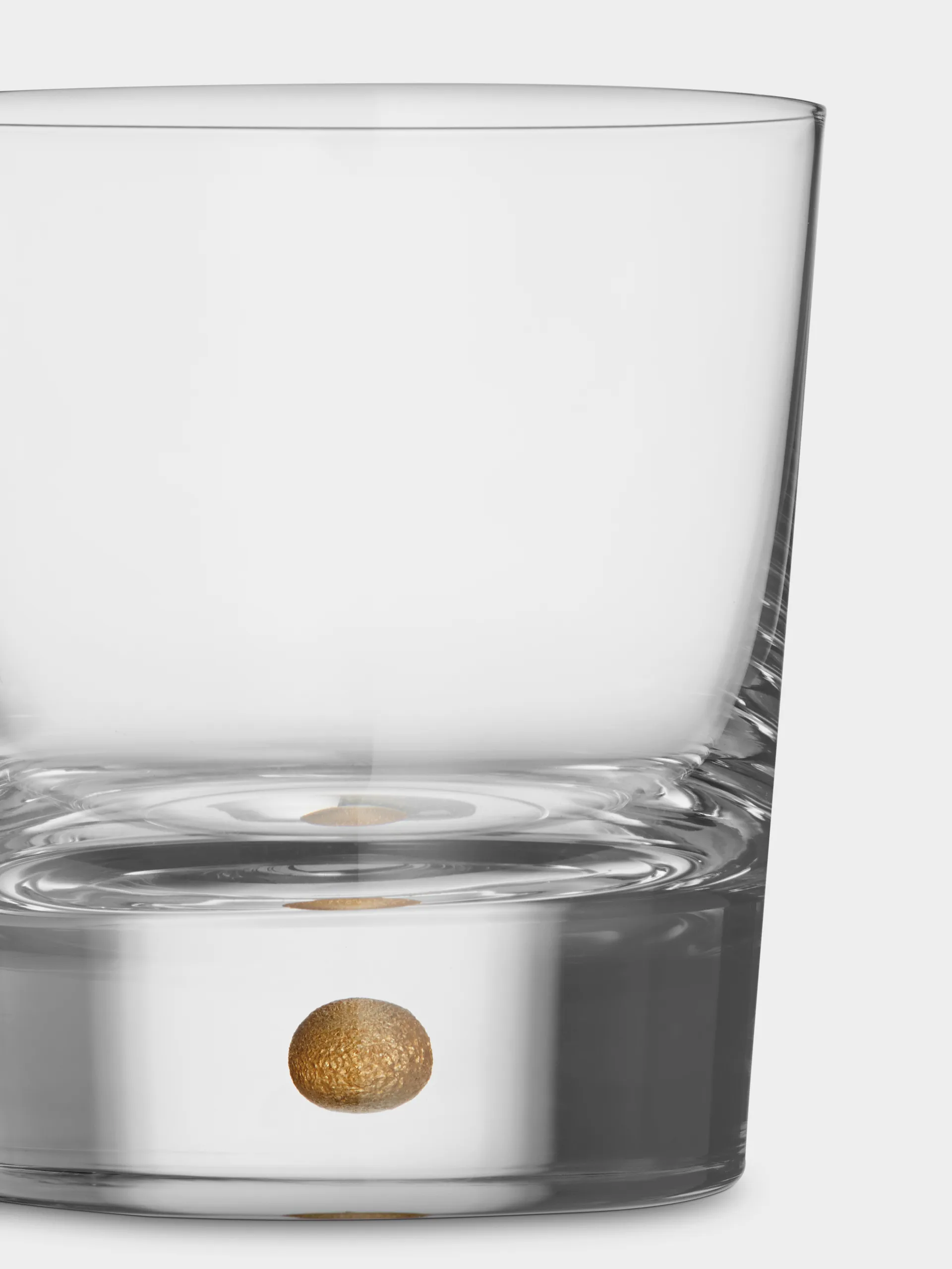 Intermezzo double old fashioned 40 cl 2-pak, Guld Orrefors