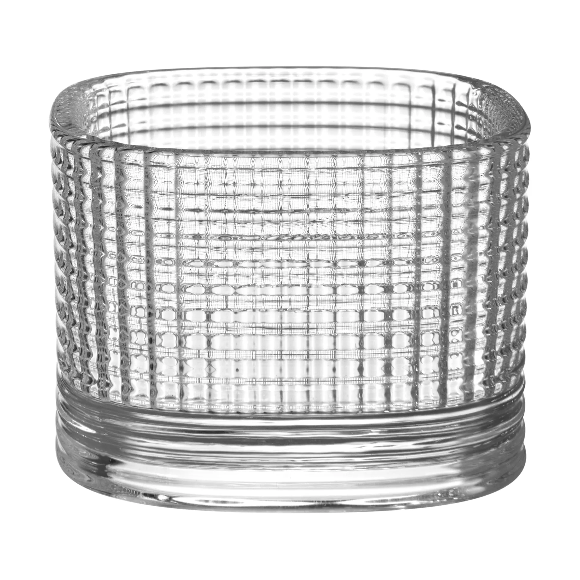 Orrefors Magica fyrfadsstage super circle 5 cm Klar