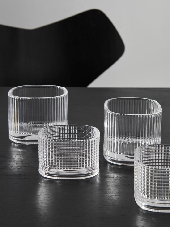 Magica fyrfadsstage super ellipse 5 cm, Klar Orrefors