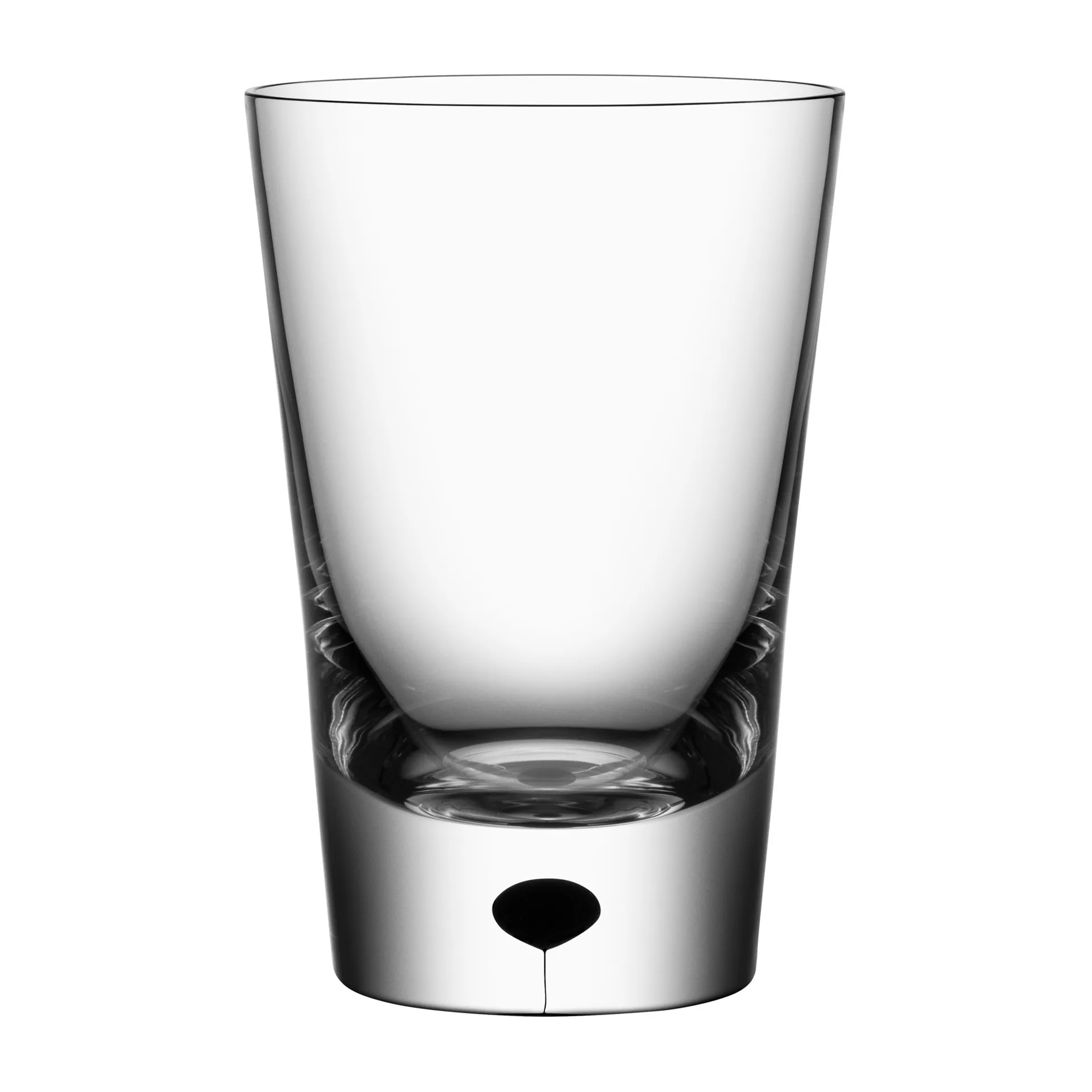 Metropol tumblerglas 23 cl, Clear/Black Orrefors
