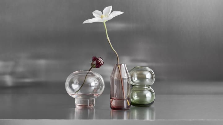 Midsummer minivase Red Clover, 82 mm Orrefors