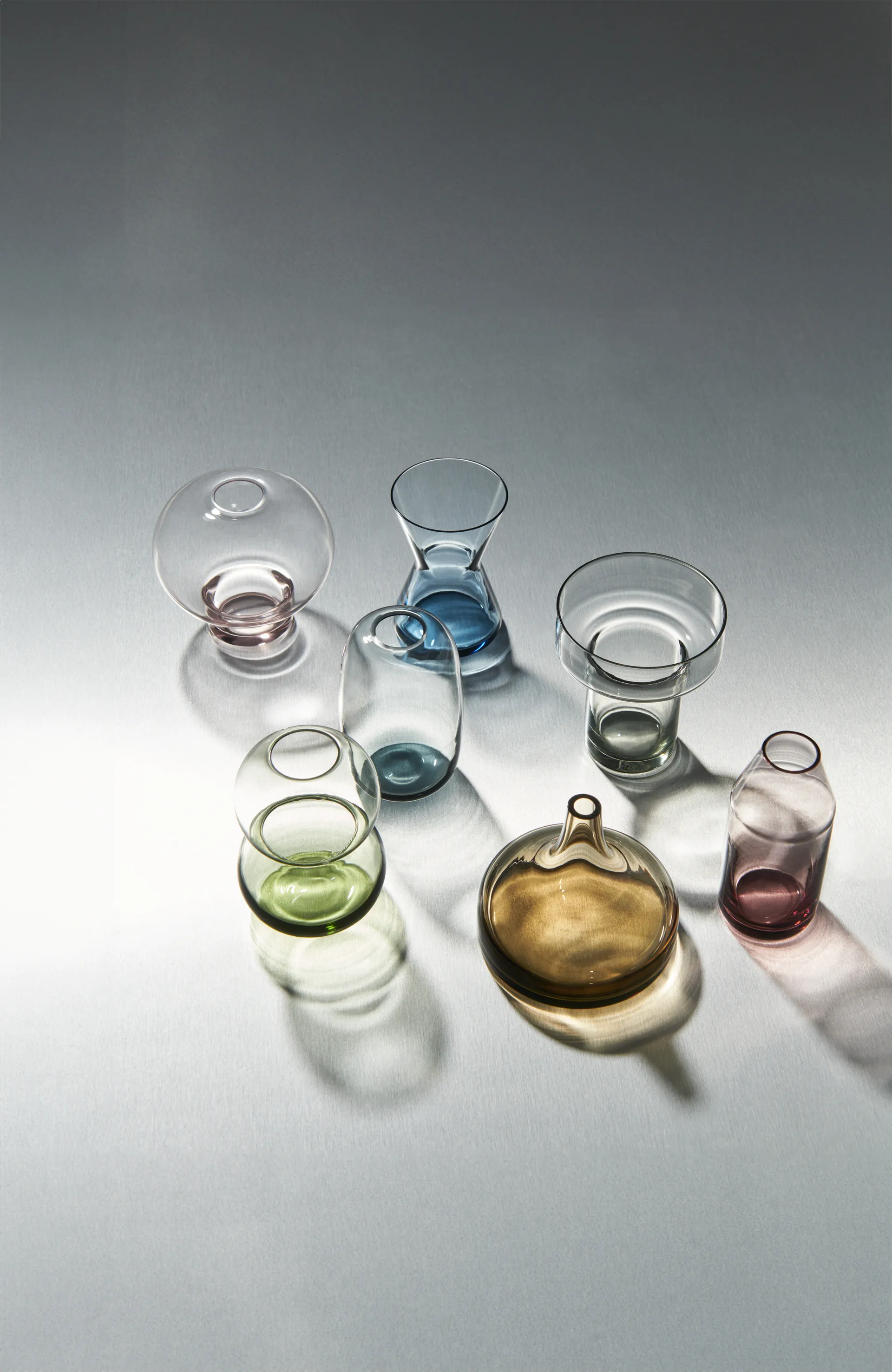 Midsummer minivase Water Avens, 82 mm Orrefors