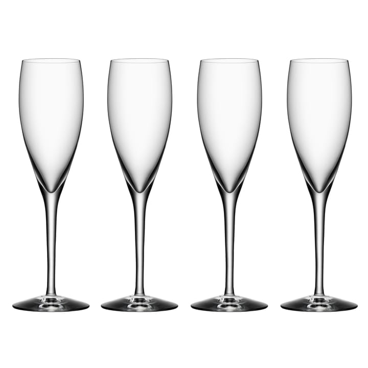 More champagneglas 4 stk - 4 stk - Orrefors