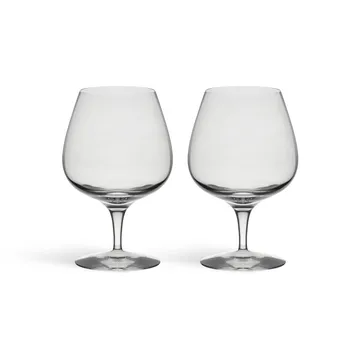 More cognacglas - Transparent, 33 cl, 2-pak - Orrefors