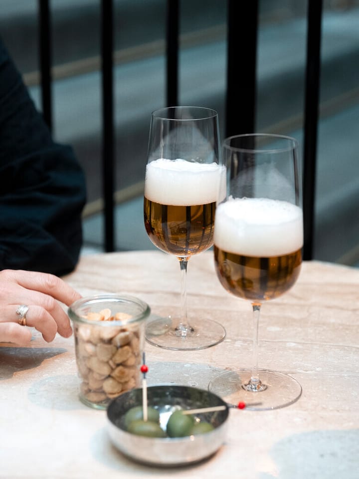 Orrefors x Björn Frantzén ølglas 2-pak, 42 cl Orrefors