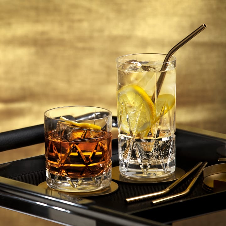 Peak old fashioned glas 4-pak, 25 cl Orrefors