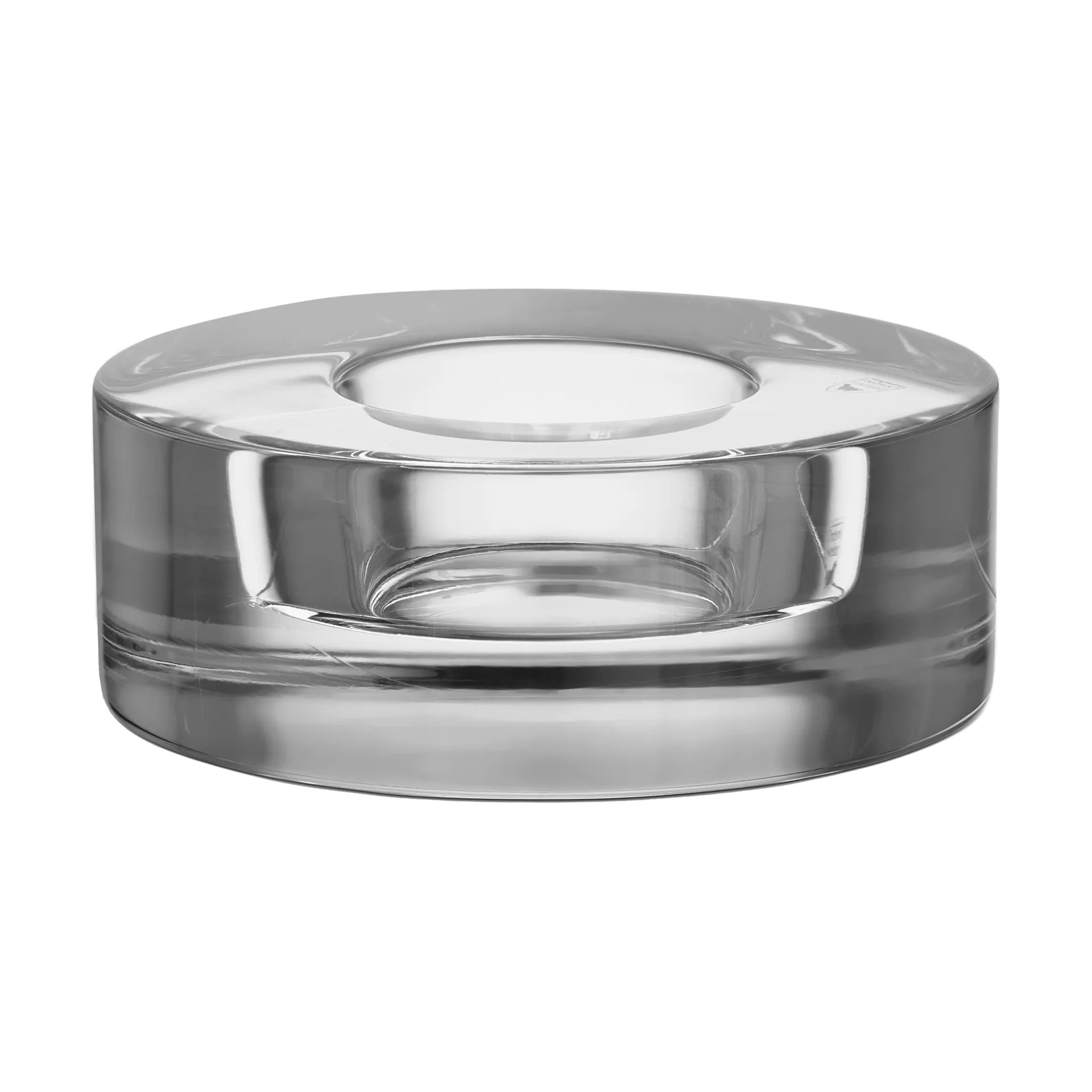 Orrefors Puck fyrfadsstage 36 mm Klar