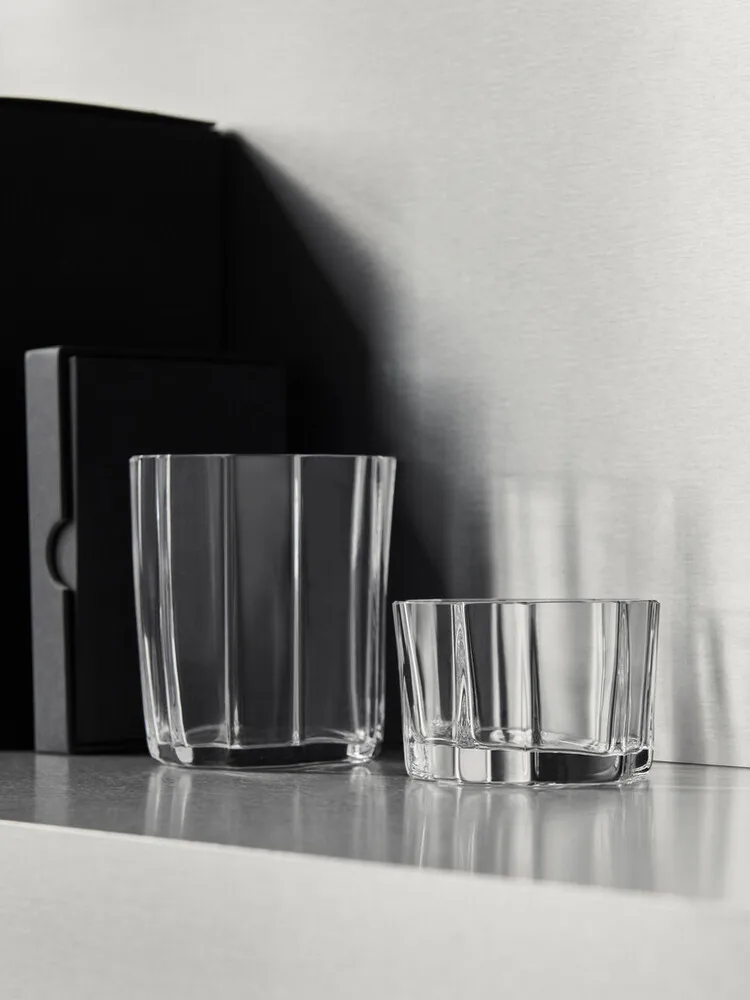 Reed fyrfadsstage 8,5 cm, Klar Orrefors