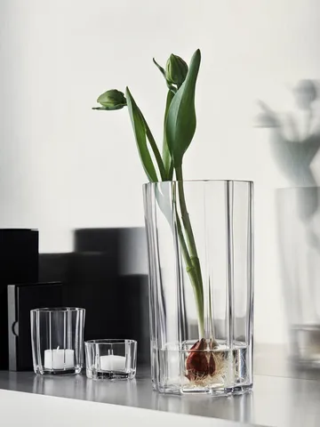 Reed fyrfadsstage 8,5 cm - Klar - Orrefors