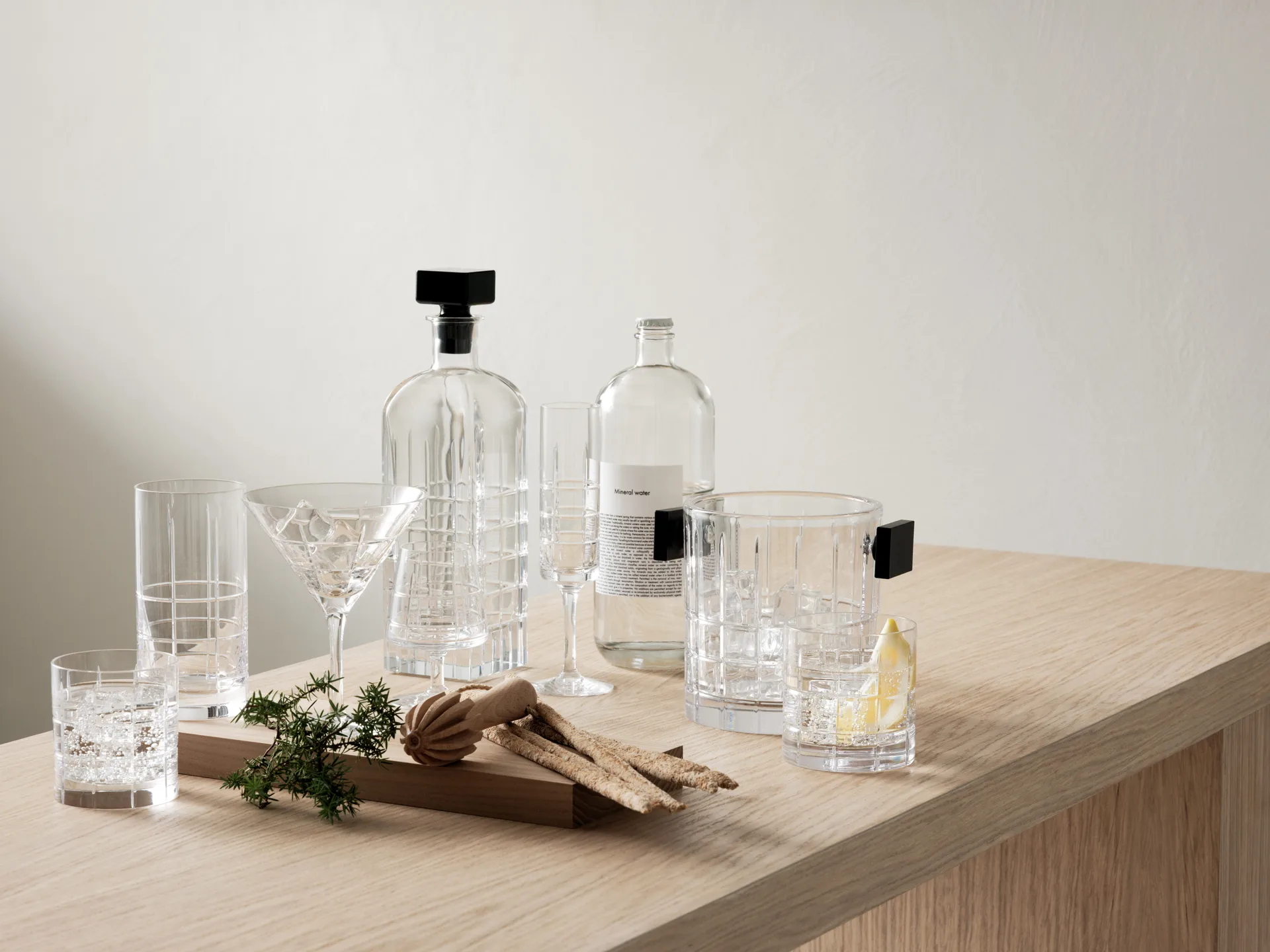 Street Old Fashioned glas 27 cl 4-pak, Klar Orrefors