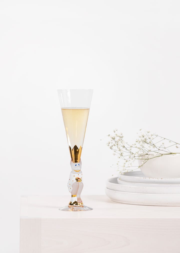 The Sparkling Devil champagneglas 19 cl - Hvid - Orrefors