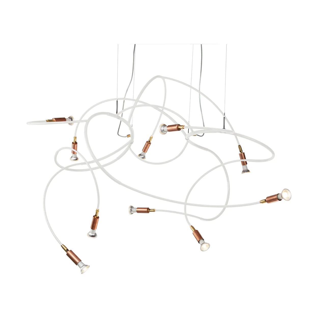 Örsjö Belysning Andromeda loftlampe 108 cm Hvidt stål