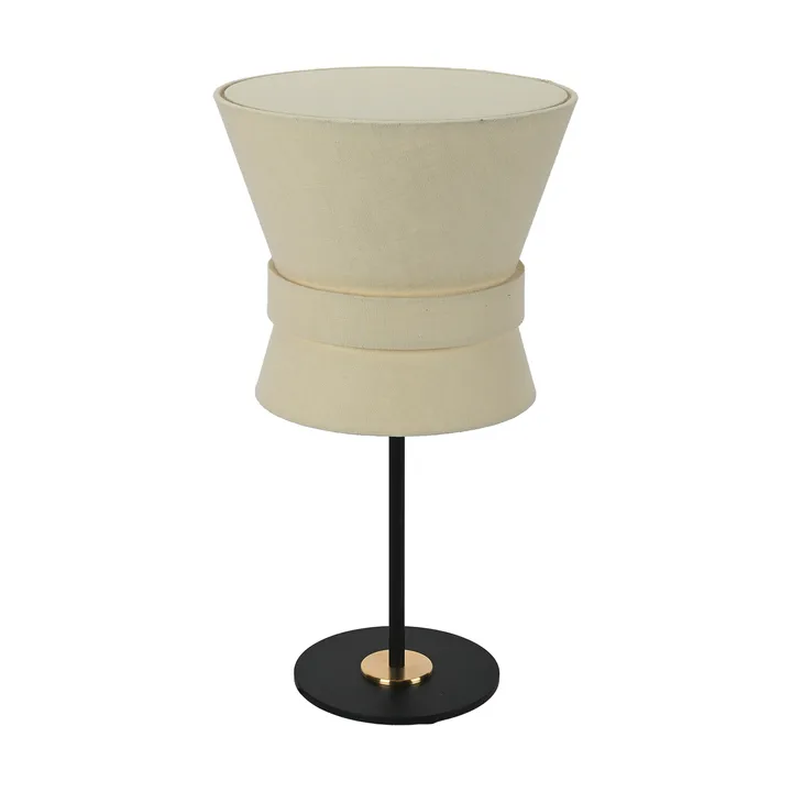 Bow bordlampe - Sort-cream white, small 50 cm - Örsjö Belysning