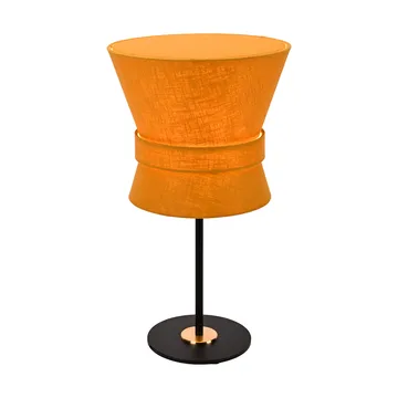 Bow bordlampe - Sort-yellow ochre, small 50 cm - Örsjö Belysning