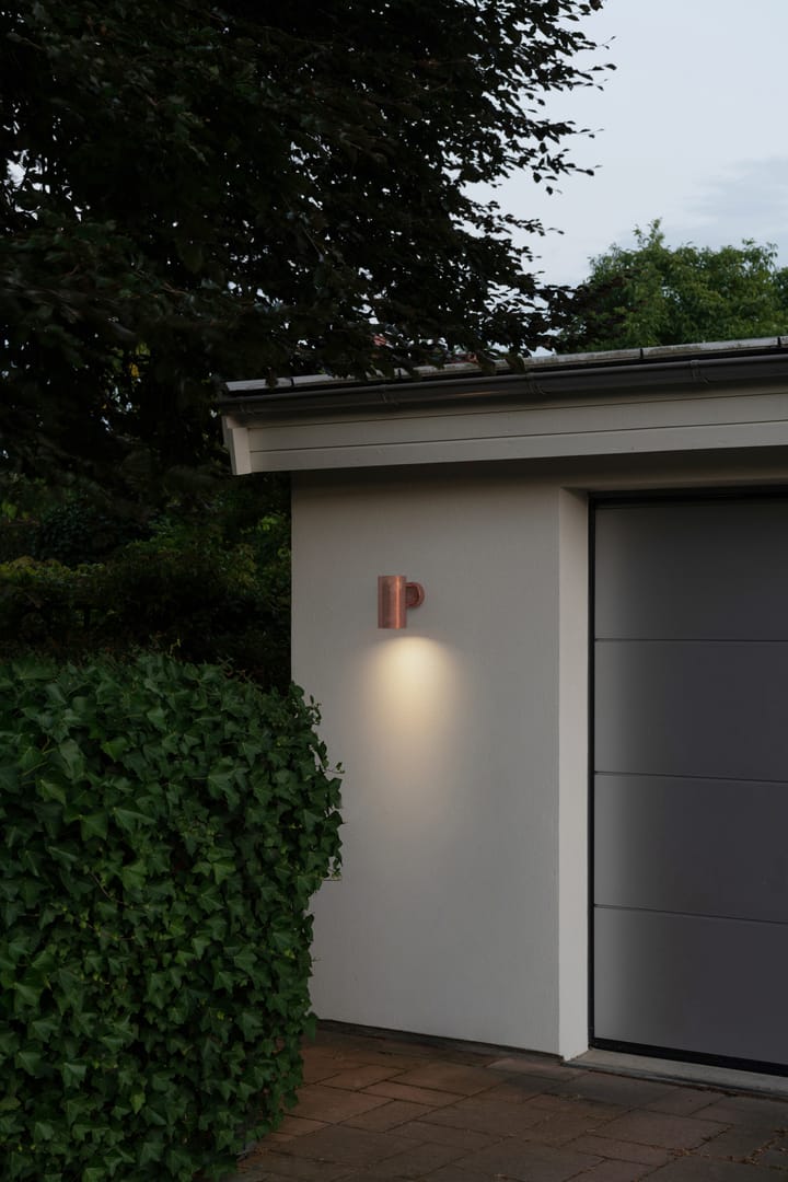 C627 small udendørslampe væg, Kobber Örsjö Belysning