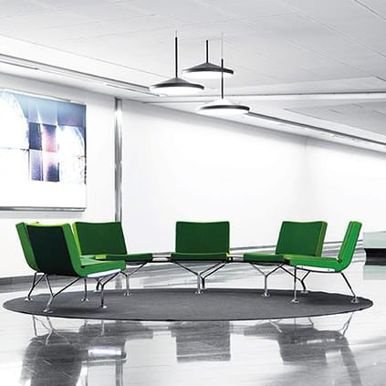 Ginko loftlampe, sort Örsjö Belysning