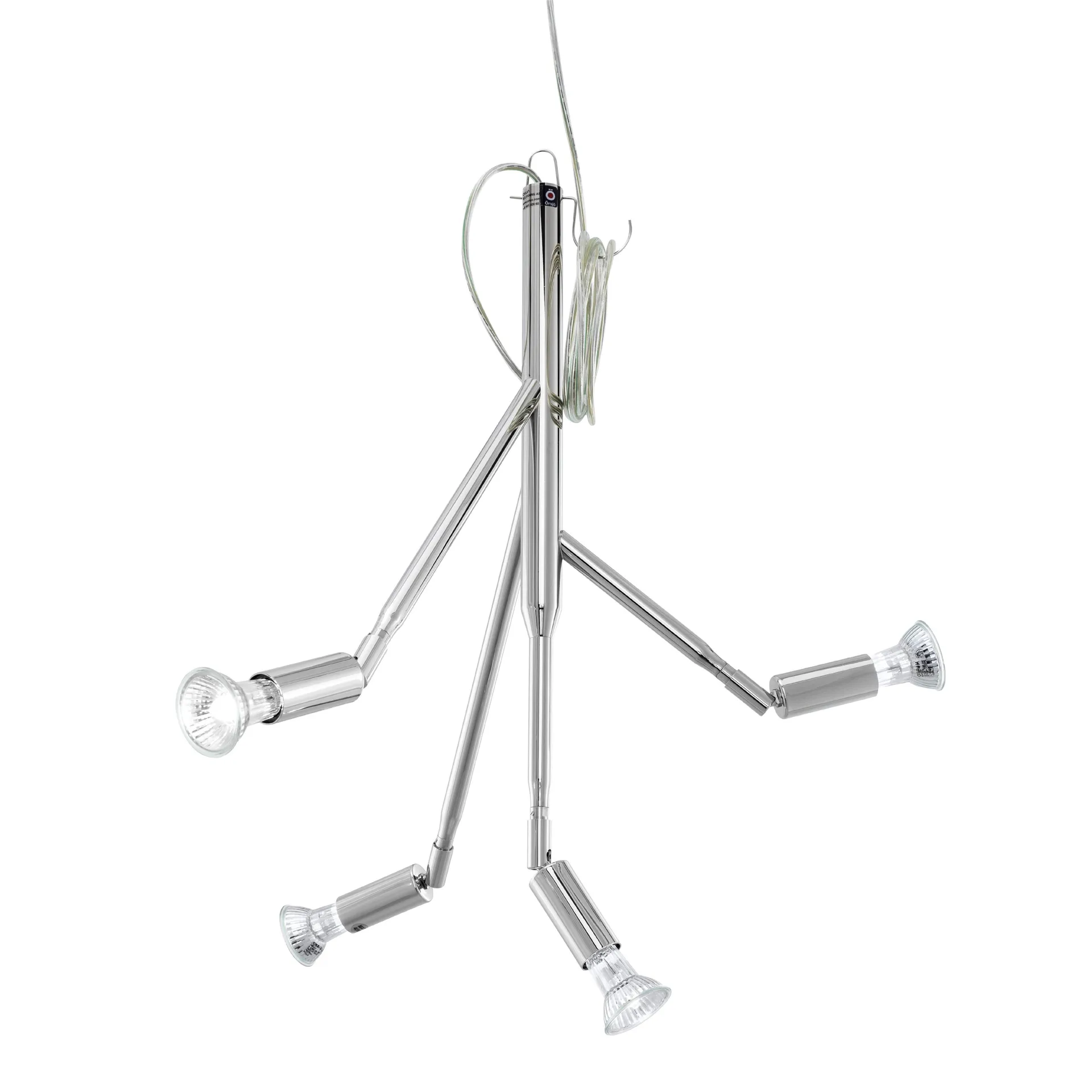 Kvist lampe lille, nikkelbelagt messing Örsjö Belysning