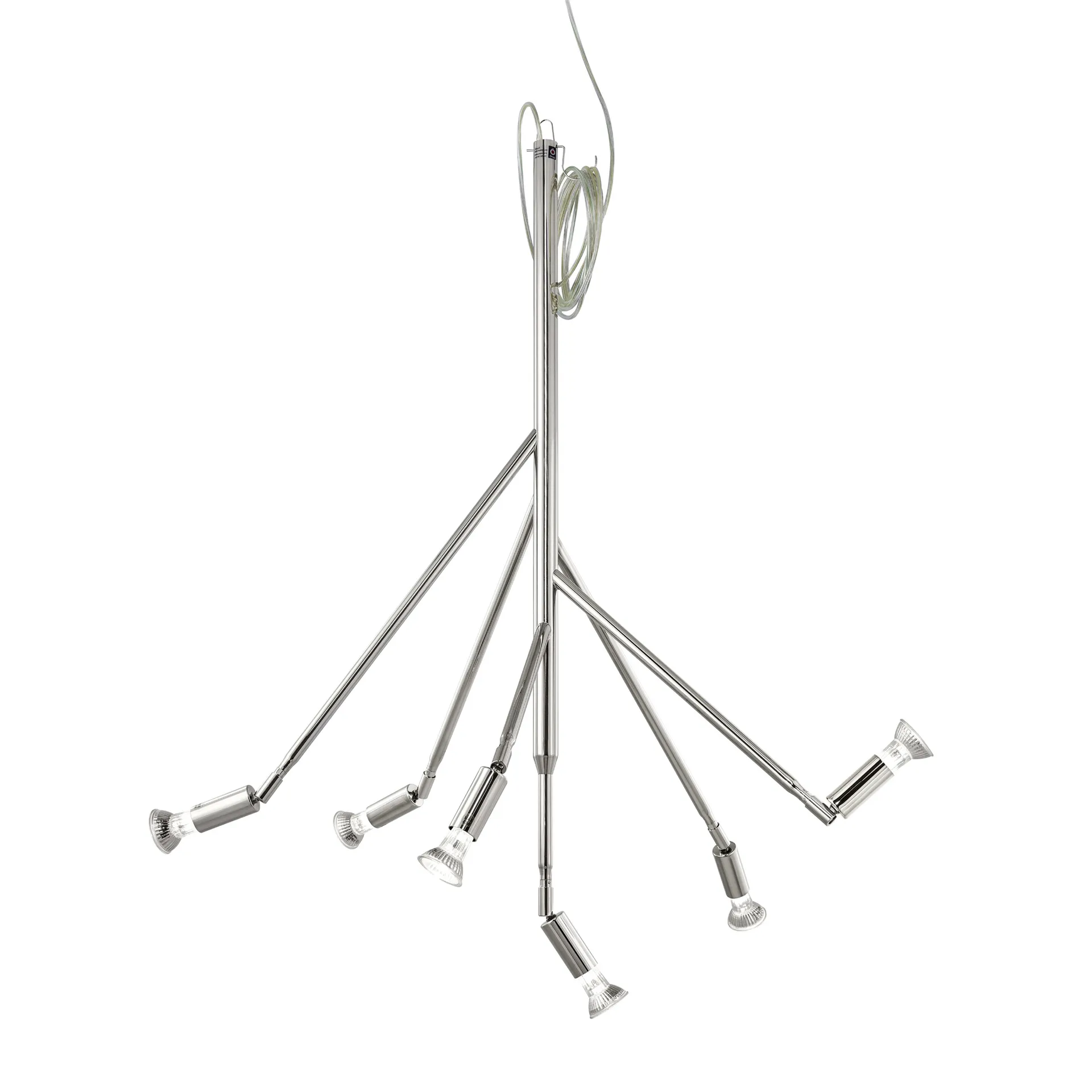 Kvist lampe stor, nikkelbelagt messing Örsjö Belysning