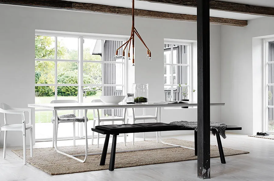 Kvist lampe stor, rå kobber Örsjö Belysning