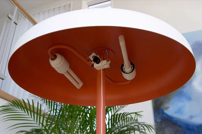 Mushroom bordlampe, orange Örsjö Belysning