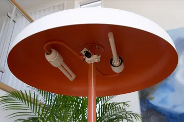 Mushroom bordlampe - orange - Örsjö Belysning