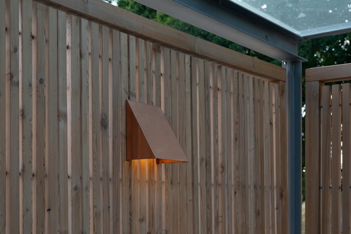 Oxid udendørslampe væg, Kobber Örsjö Belysning