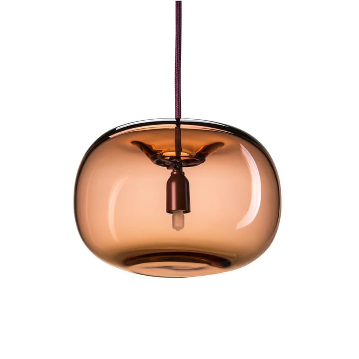Pebble loftlampe buttet - okseblod-glas - Örsjö Belysning