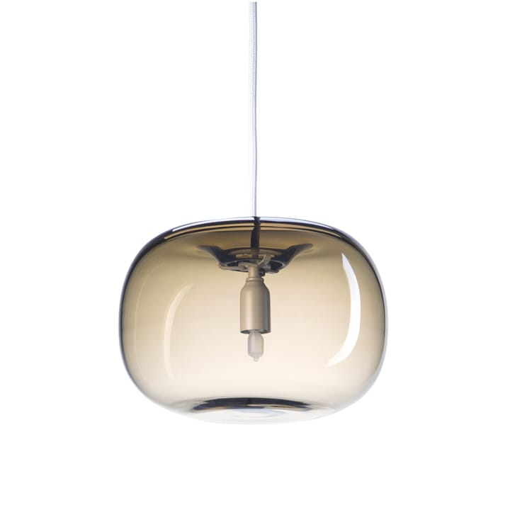 Pebble loftlampe buttet - varmgrå-glas - Örsjö Belysning