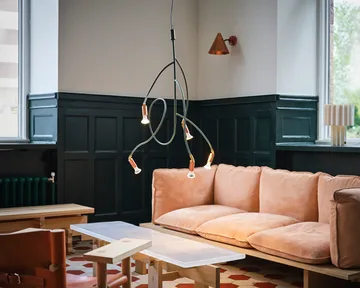 Ranka 5 loftlampe - Olivengrøn - Örsjö Belysning